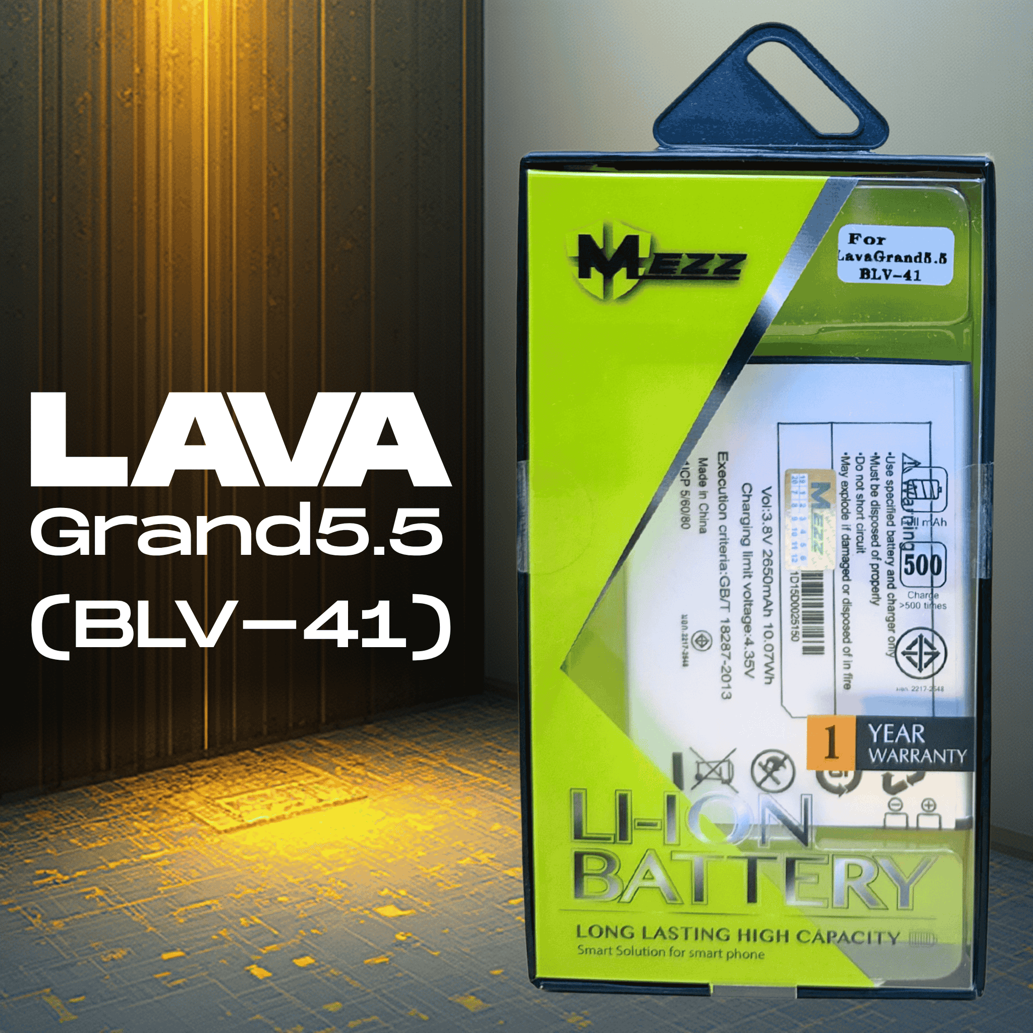 LAVA Grand5.5 battery hero image